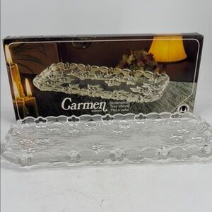 Mikasa Clear Glass Tray - Carmen Collection